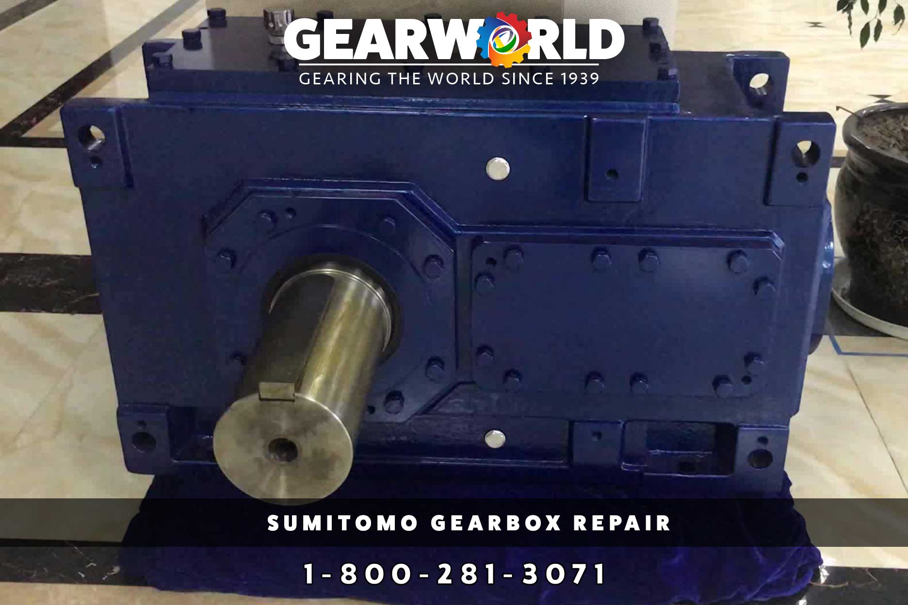 Sumitomo Gearbox Reducer Repair & Rebuild Gear World